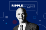 Ripple Effect graphic featuring David Musto in black and white before a dark blue background